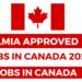 5 LMIA Positive Jobs in Canada