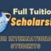 Top Full Tuition Scholarships in 2024